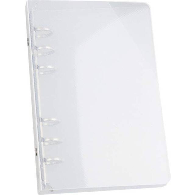 6-Ring Binder Plastic File Folder, Suitable for Letter-Sized Office Supplies A5