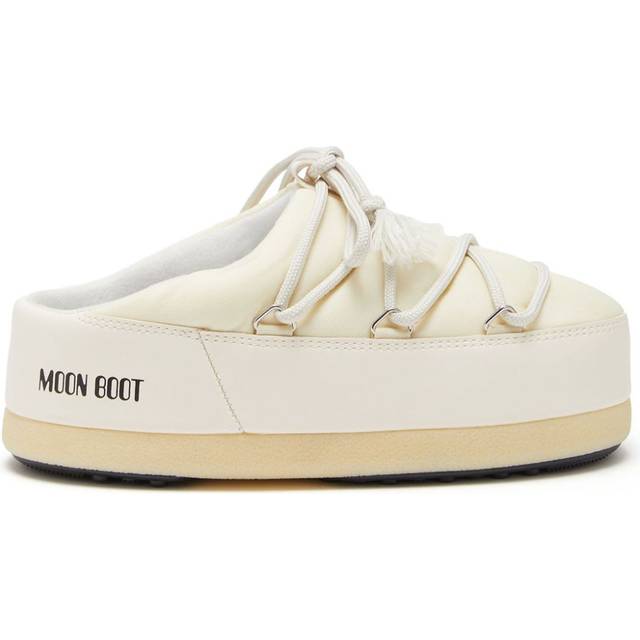 Moon Boot - Icon logo-print slides - unisex - Other fibres - 41/42 - Neutrals