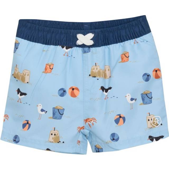 COLOR KIDS Baby Beachshorts W.diaper,Aop |Blå |62