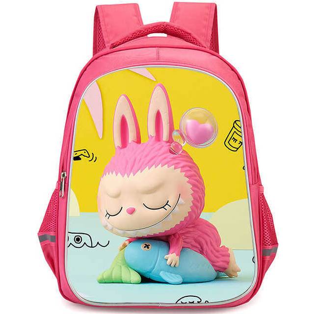 (Style O, Small) Lapupu Red Student Backpack Genderneutral Design With Ample Storage
