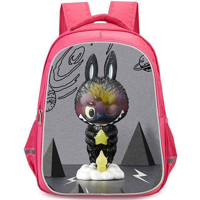 (Style Y, Small) Lapupu Red Student Backpack Genderneutral Design With Ample Storage
