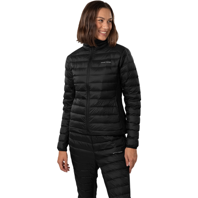 Emilie Down Jacket W Black (M) - Svart (M)