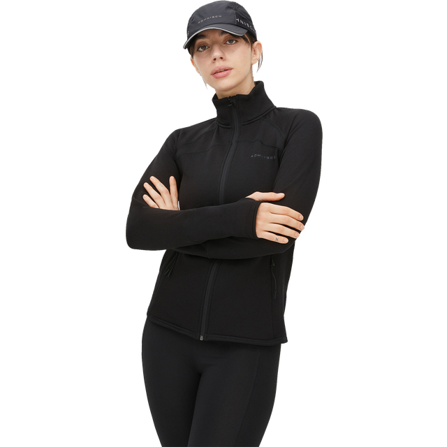 Sabell Stretch Fleece Jacket W Black (XL) - Svart (XL)