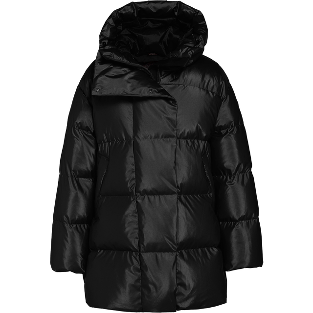 Metallic Jacket W Black (40) - Svart (40)