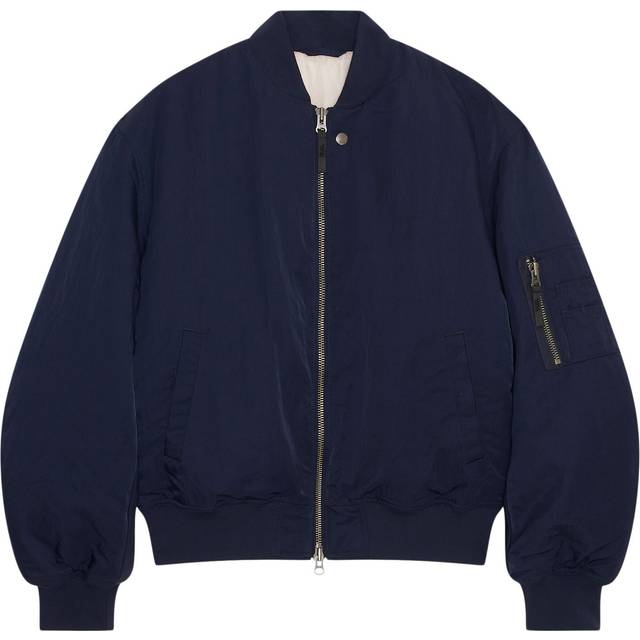 WOOD WOOD Elwyn Bomber Jacket, 7070 Stool Blue