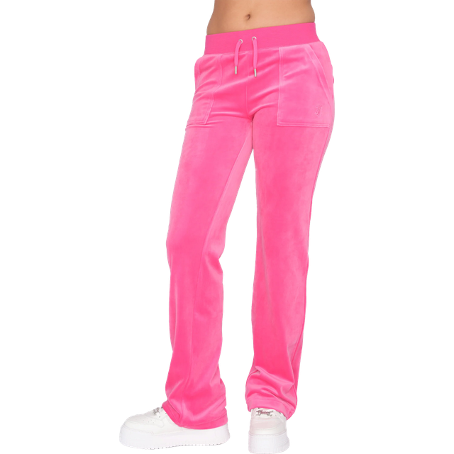 Del Ray Classic Velour Pant Pocket Design W Nostalgia Pink (XXS) - Rosa (XXS)