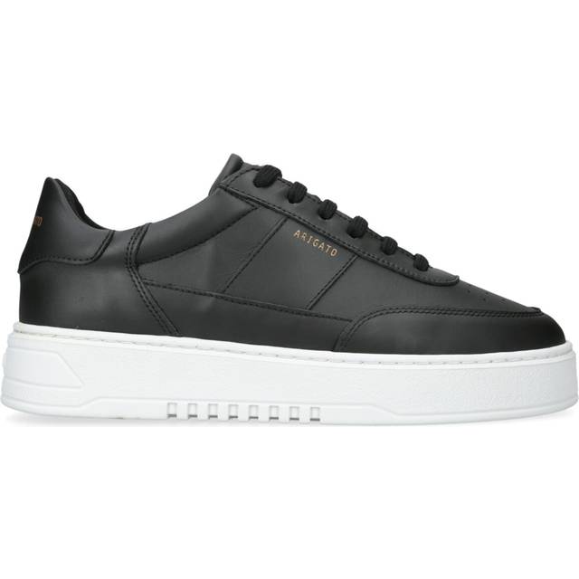 Axel Arigato Mens Blk/white Orbit Vintage Contrast-panel Leather Trainers Eur 40.5 / 6.5 Uk Men - BLK/WHITE