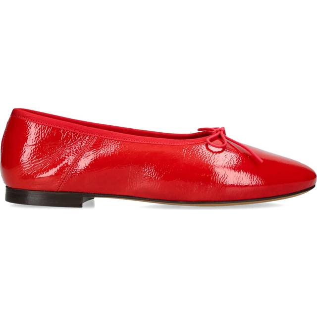 Mansur Gavriel Womens Red Dream Ballerina Bow-embellished Leather Ballet Flats Eur 40 / 7 Uk Women - RED