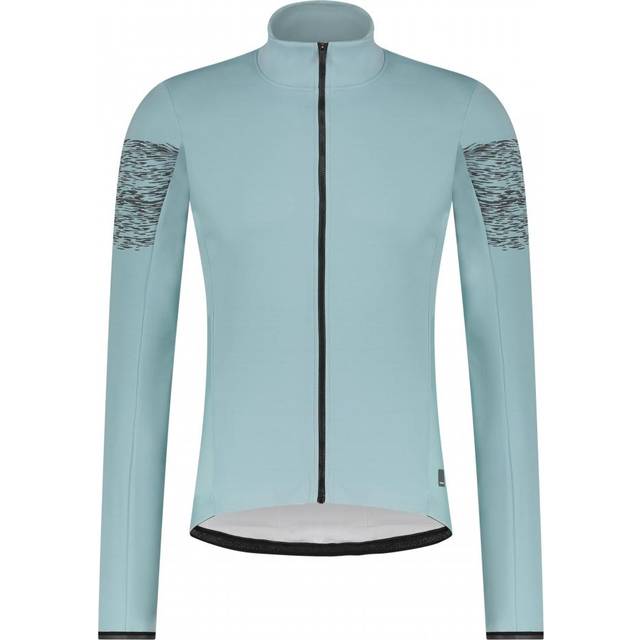 Cykeltröja Shimano Herr Beaufort Wind Jersey Insulated Blå s