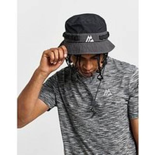 Montirex - MTX Tech Bucket Hat - Black, Asphalt - One Size - Headwear