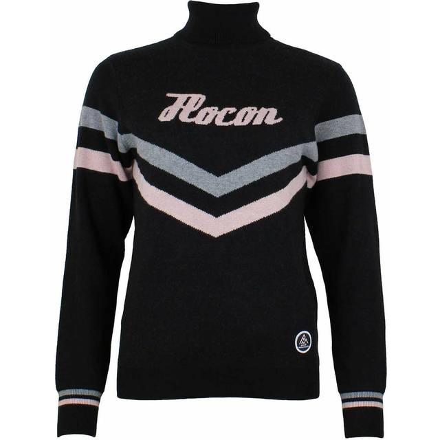 Women's turtleneck sweater Peak Mountain Acioto - Noir