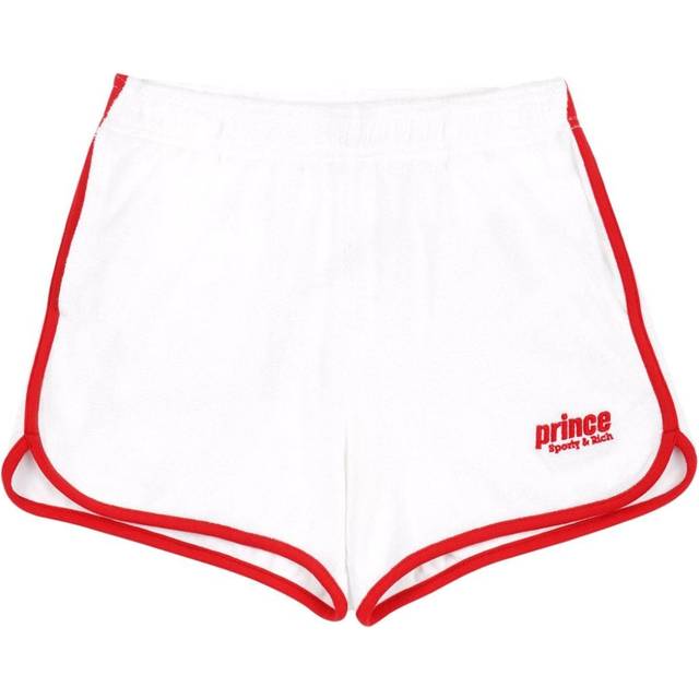 Sporty & Rich - x Prince Disco cotton shorts - women - Cotton - L - White