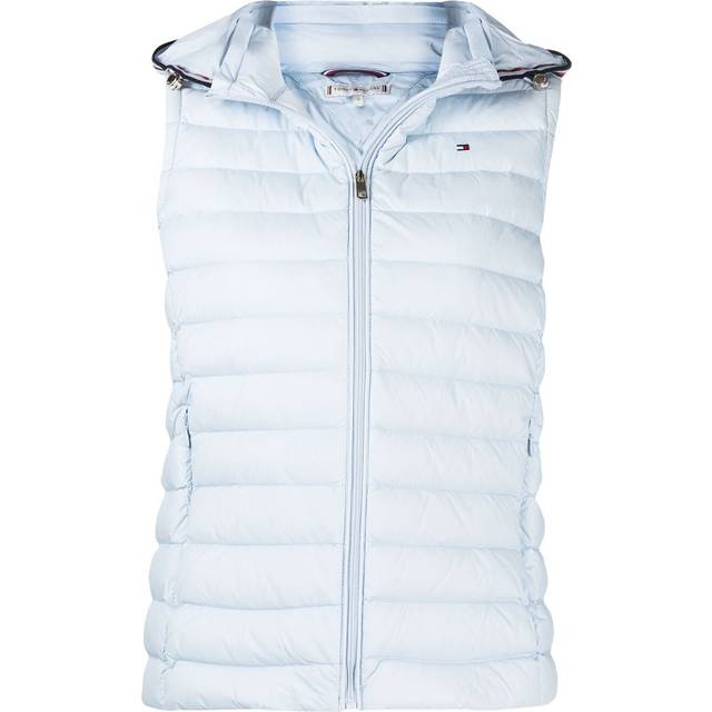 Tommy Hilfiger - padded zip-up down gilet - women - Polyamide/Polyamide/Feather Down - XS - Blue