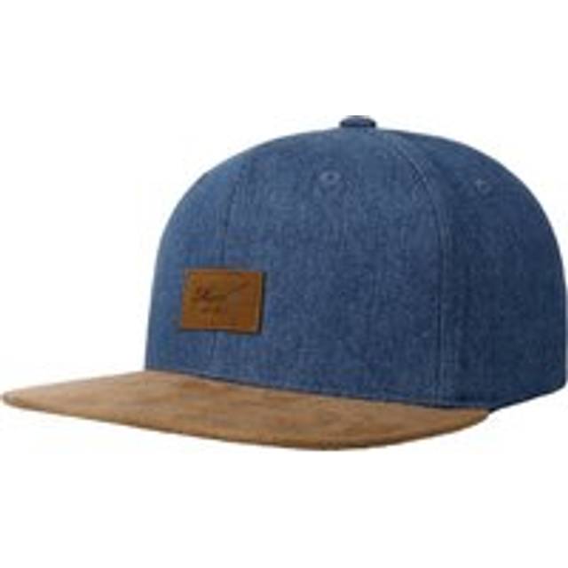 Twotone Washed Suede Cap by Reell - blue - One Size