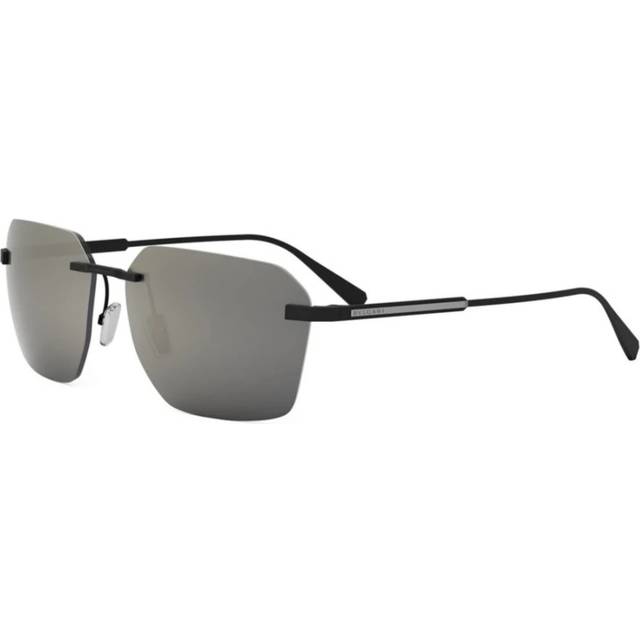 Bvlgari, Sunglasses, unisex, Black, 61 MM, Elegant Sunglasses for Men