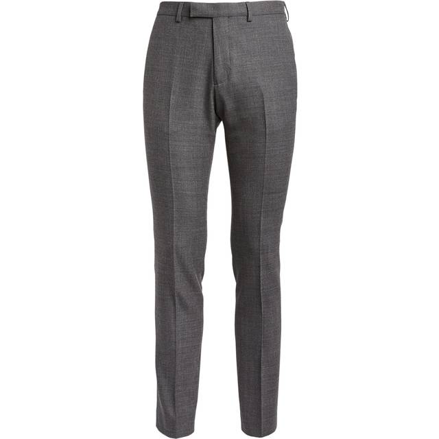Pantalon de costume en laine - gris chine - 44