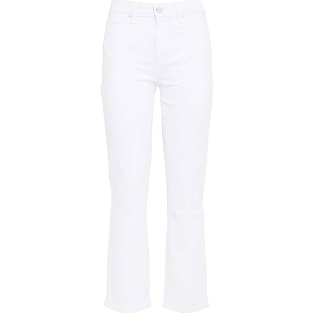 Paige Cindy High-Rise Straight Jeans - White - 23