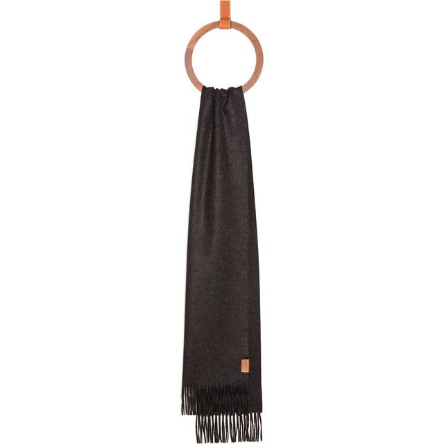 Loewe Cashmere Scarf - Black - One size