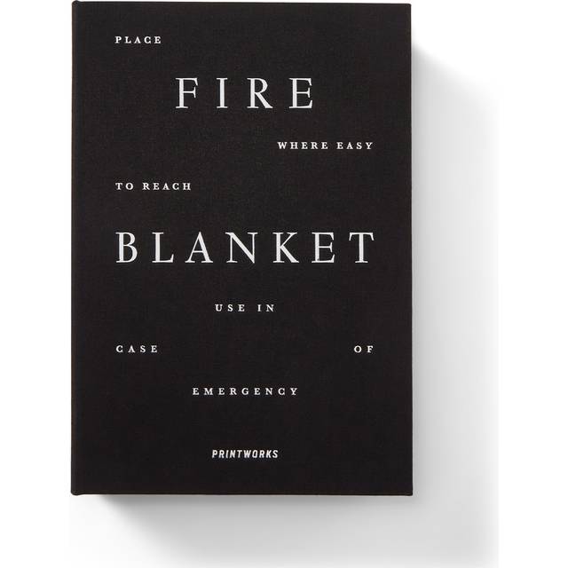 PRINTWORKS - Brandfilt, svart - Svart