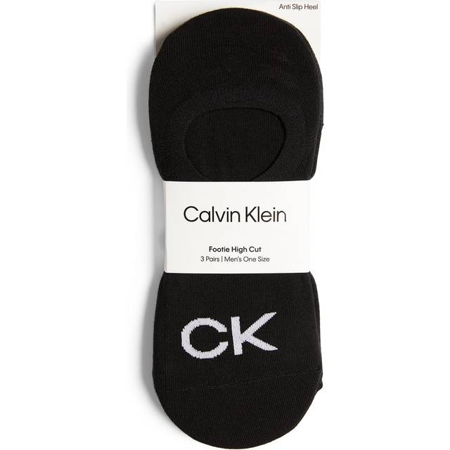 Calvin Klein Footie High Cut Socks - Grey - One size