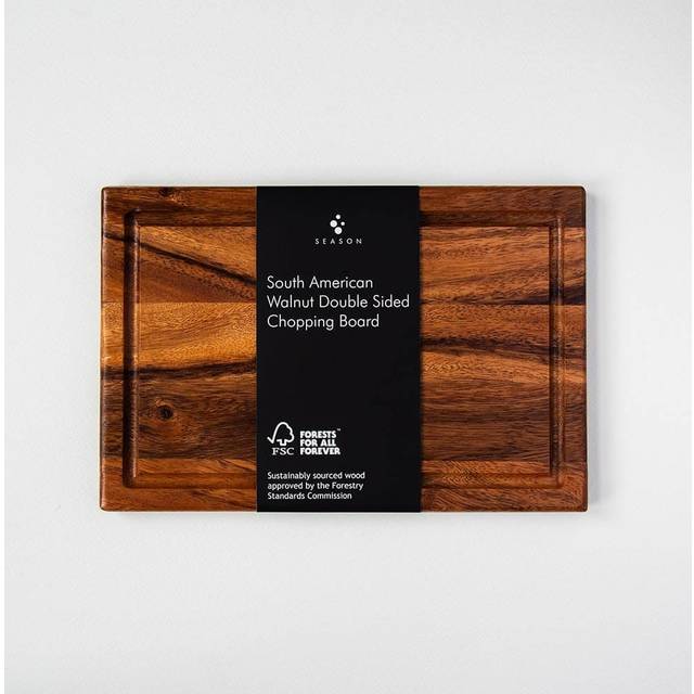 South American Walnut Double Sided Chopping Board Small