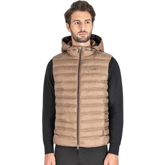 Sleeveless riding jacket Equiline Ultra light - Marron