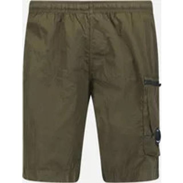 CP Company Men's Chrome R Nylon Swim Shorts Khaki - Green - Size: 36/32