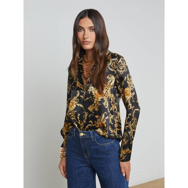 L'agence Tyler Silk Blouse
