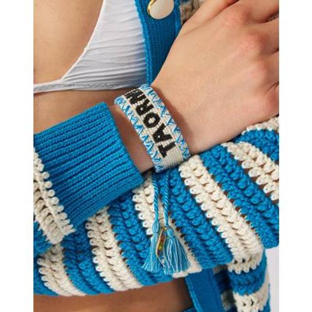 Bracelet with beads taormina sky blue u - SKY BLUE (U)