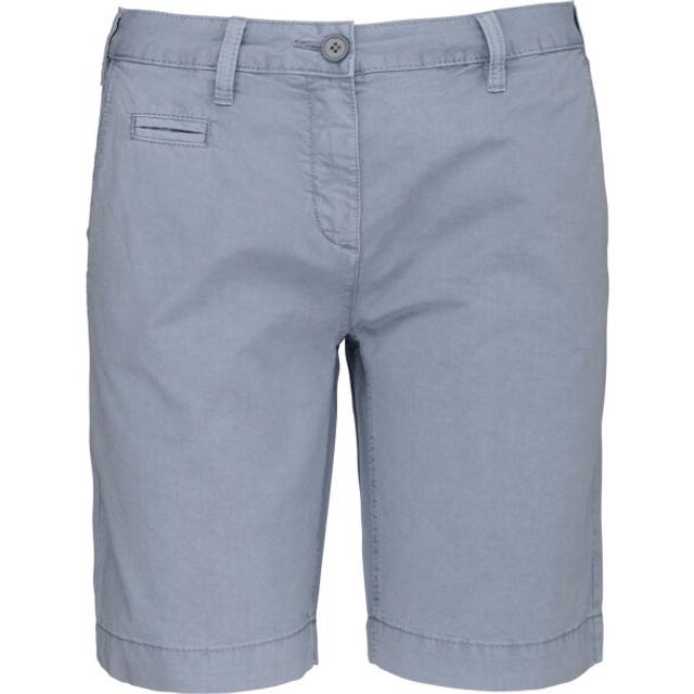 Kariban Womens Washed Effect Bermuda Shorts