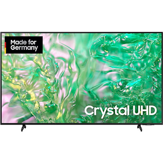 Samsung Crystal UHD 4K DU8079 Fernseher 50 Zoll, Samsung TV mit Dynamic Crystal Color, 4K Upscaling, AirSlim Design, Smart TV, GU50DU8079UXZG, Deutsches Modell [2024]