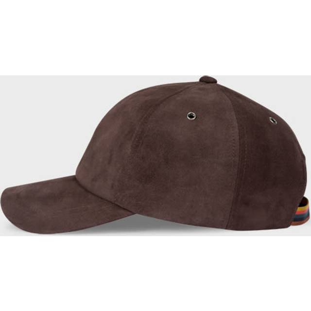 Casquette en cuir suédé - Violet - Taille Unique