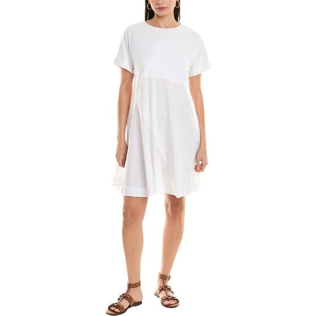ALPHA STUDIO Flare Panel A-Line Dress