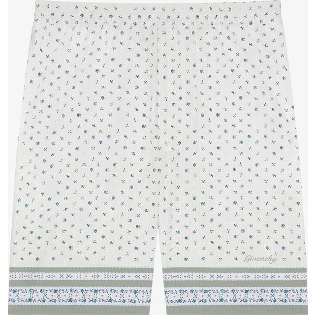GIVENCHY Printed Bermuda Shorts - Cream
