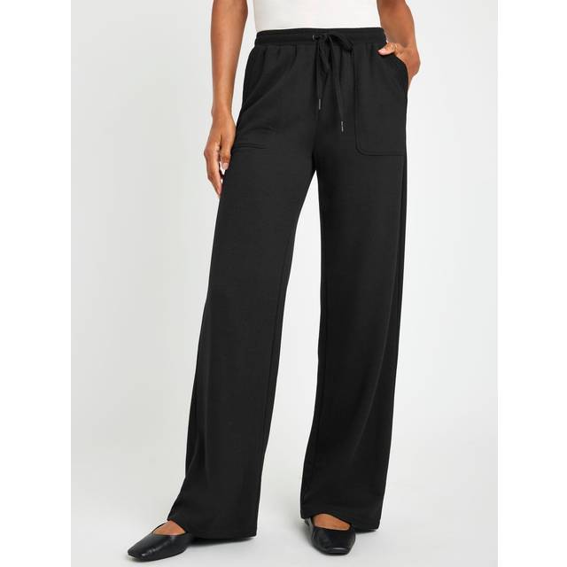 Soft Fleece Plush Wide Leg Pant