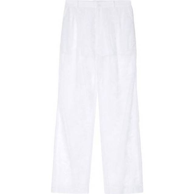 Givenchy Woman Pants White Size 10 Polyamide, Viscose, Silk