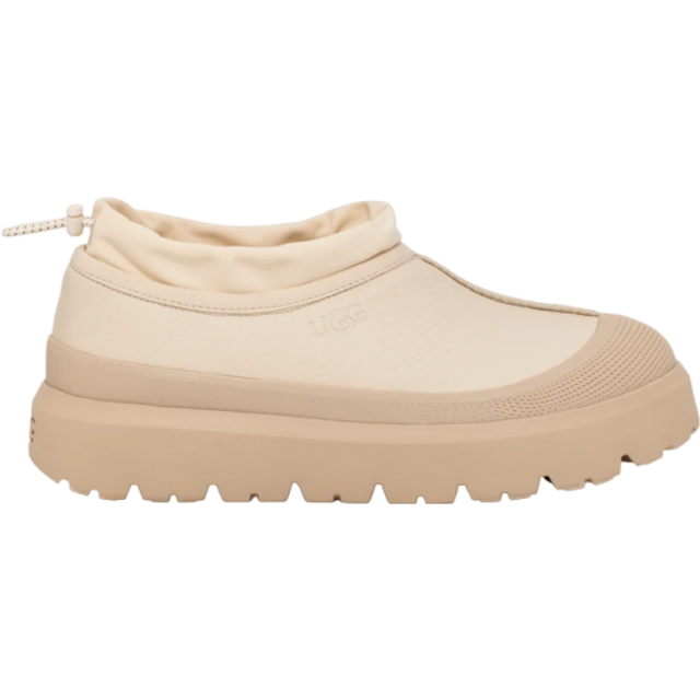 UGG® Tasman Weather Hybrid in Birch/White Pepper, Size 8, Suede/Polyester/Leather