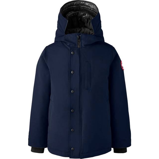 Canada Goose Kids Logan Parka in Navy L (14 - 16 Years) Blue By Childsplay Clothing