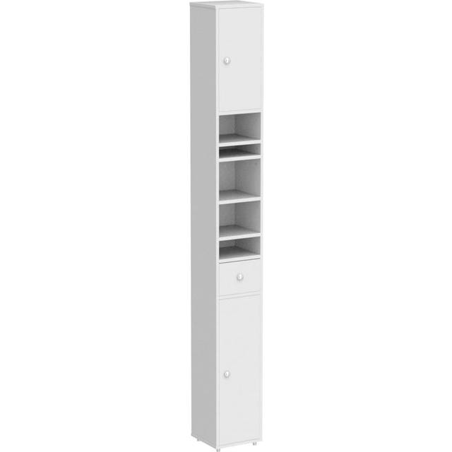 SoBuy BZR34-W, Bathroom Tall Cabinet Cupboard Bathroom Cabinet