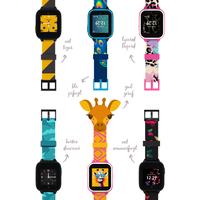 Xplora XGO3 klockarmband (Black Tiger)