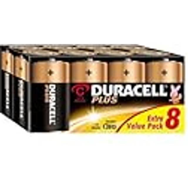 Plus Batteries C 8 Pack