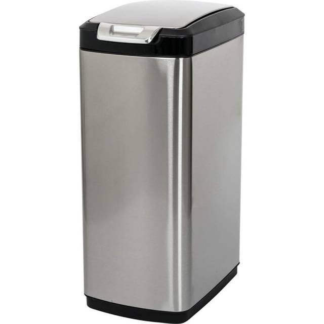 Addis 30 litre slim rectangular kitchen waste with push button lid 518719