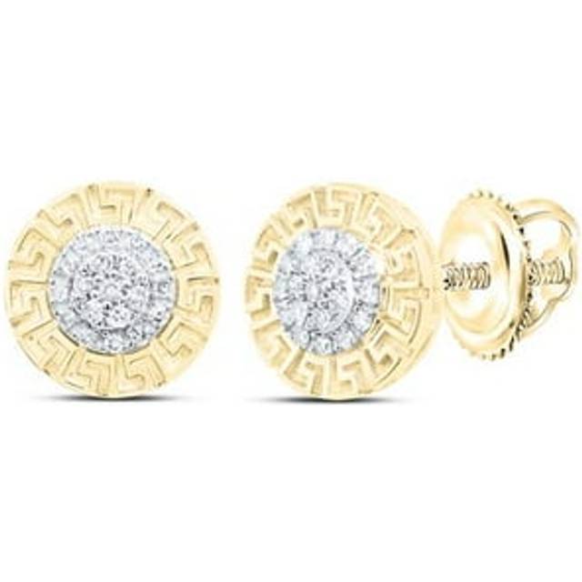 GND 180054 0.2 CTW Diamond NK Round Mens Earring