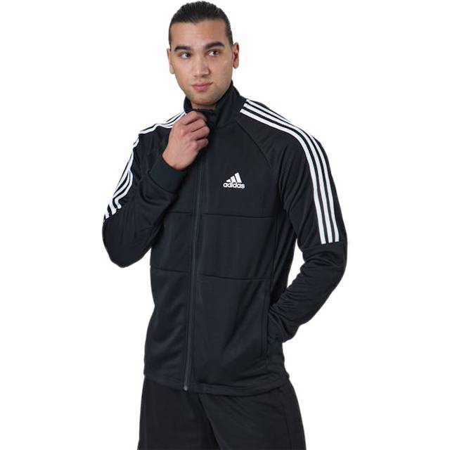 AEROREADY Sereno Cut 3-Stripes Slim Track Jacket - Black / White