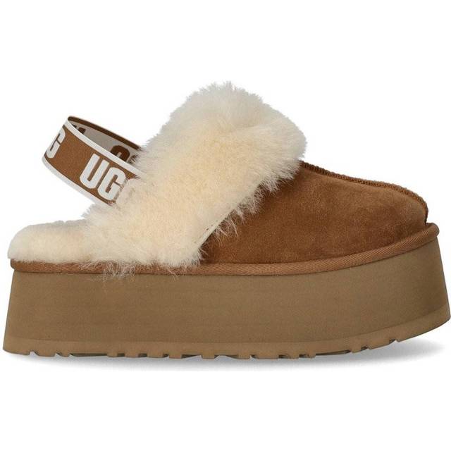 UGG Womens Funkette Slipper - Chestnut, Brown, Size 5, Women