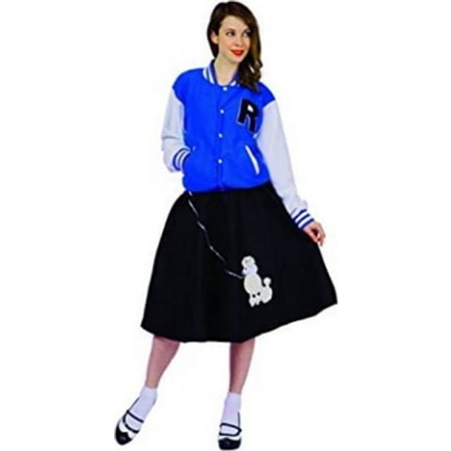 Women Letterman Jacket Blue S