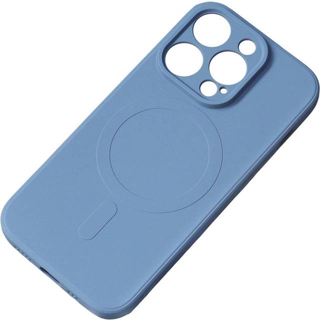 iPhone 15 Pro Max Mobilskal MagSafe Silikon - MarinblÃ¥