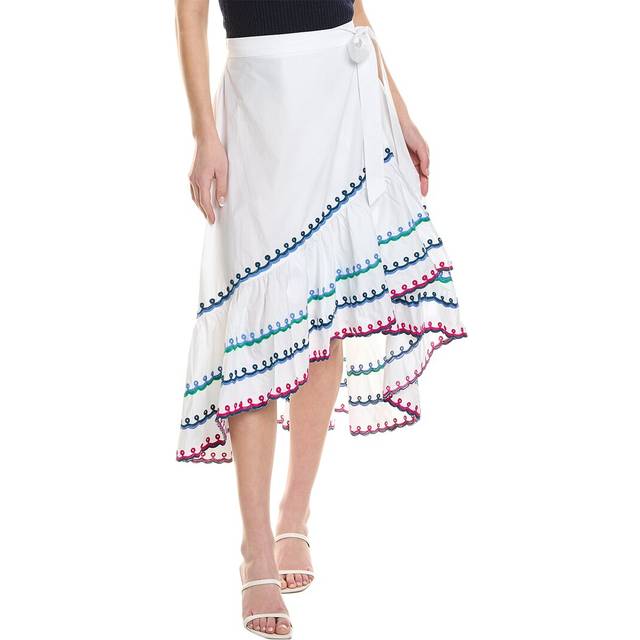 Roller Rabbit Valleta Embroidered Marielena Skirt