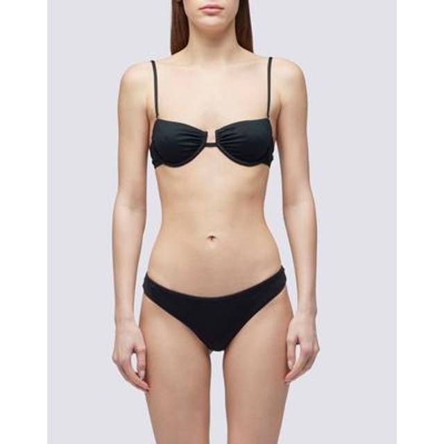 Ava - top bra with adjustable lace black l - BLACK (L)