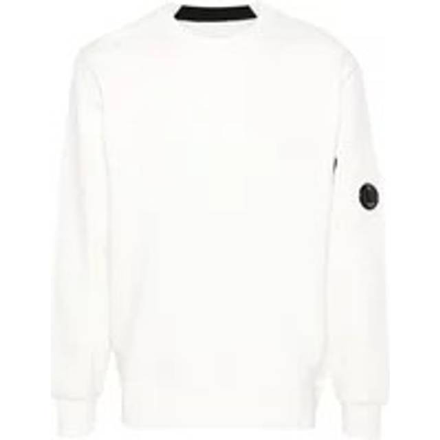 CP COMPANY Heavyweight Lens Sweatshirt - White